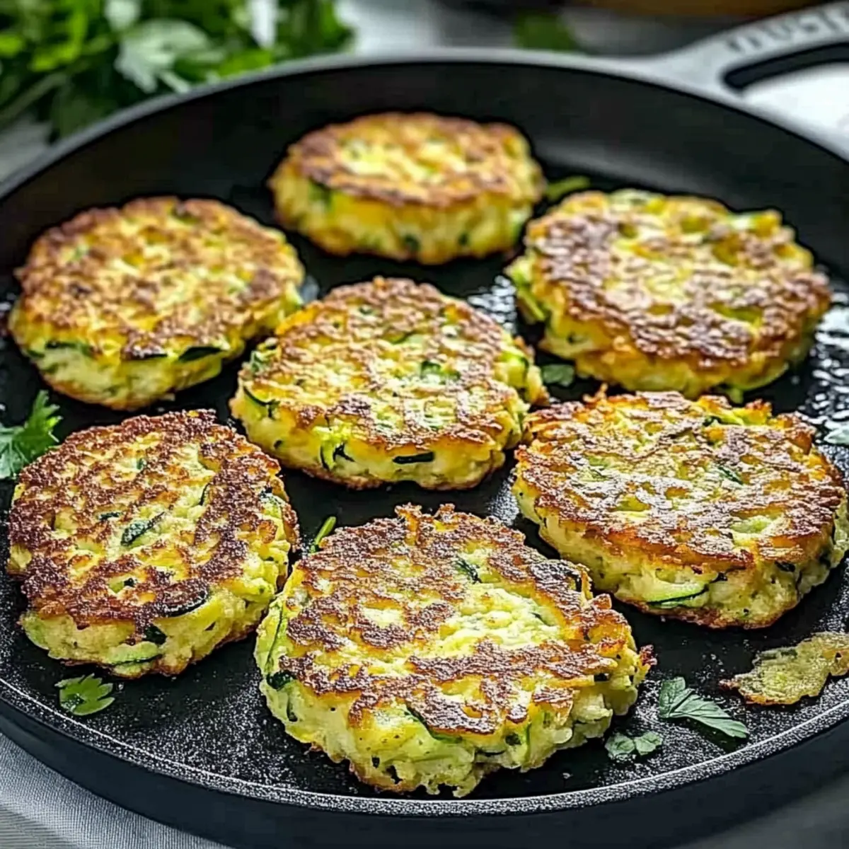 Crispy and Easy Zucchini Fritters Recipe