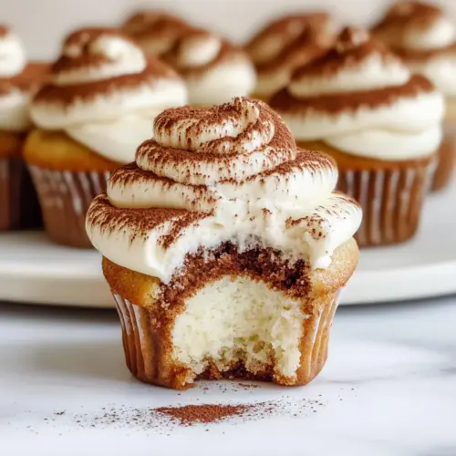 Tiramisu Cupcakes