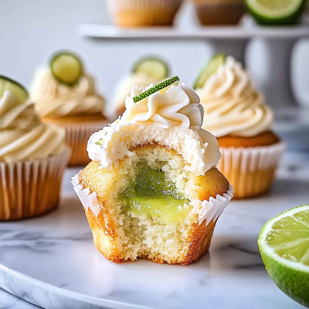 Vegan Coconut Lime Cupcakes