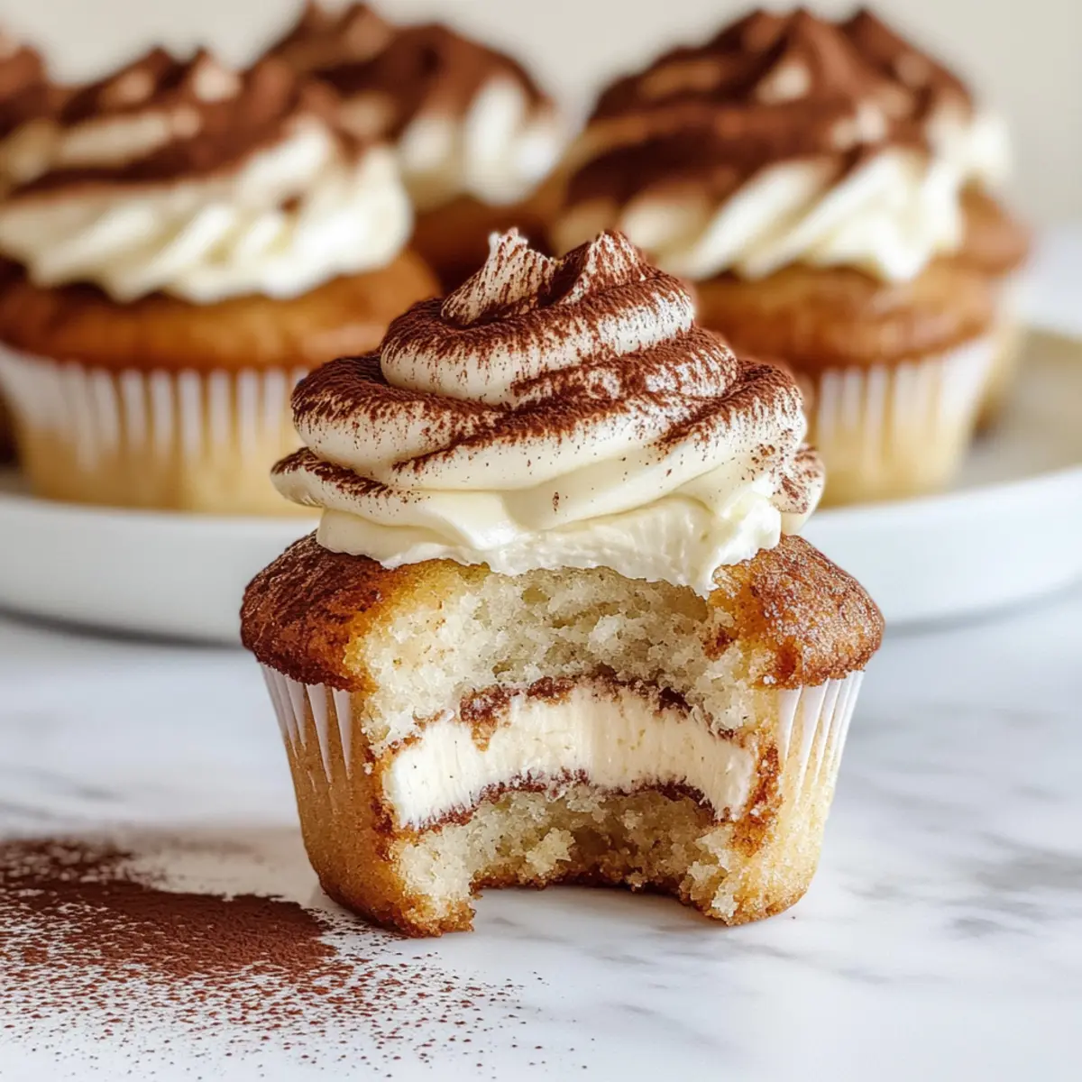 Tiramisu Cupcakes