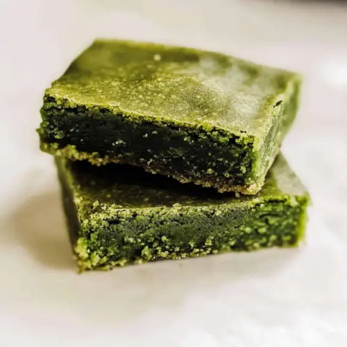 Matcha Brownie Mochi