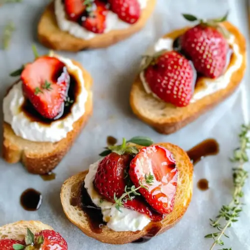 Roasted Strawberry Whipped Ricotta Toast Recipe