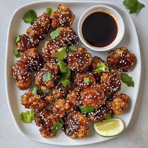 Teriyaki Cauliflower Wings