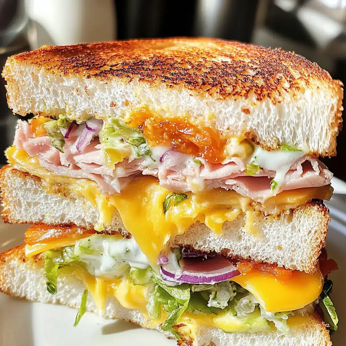 Viral Grinder Grilled Cheese Sandwich