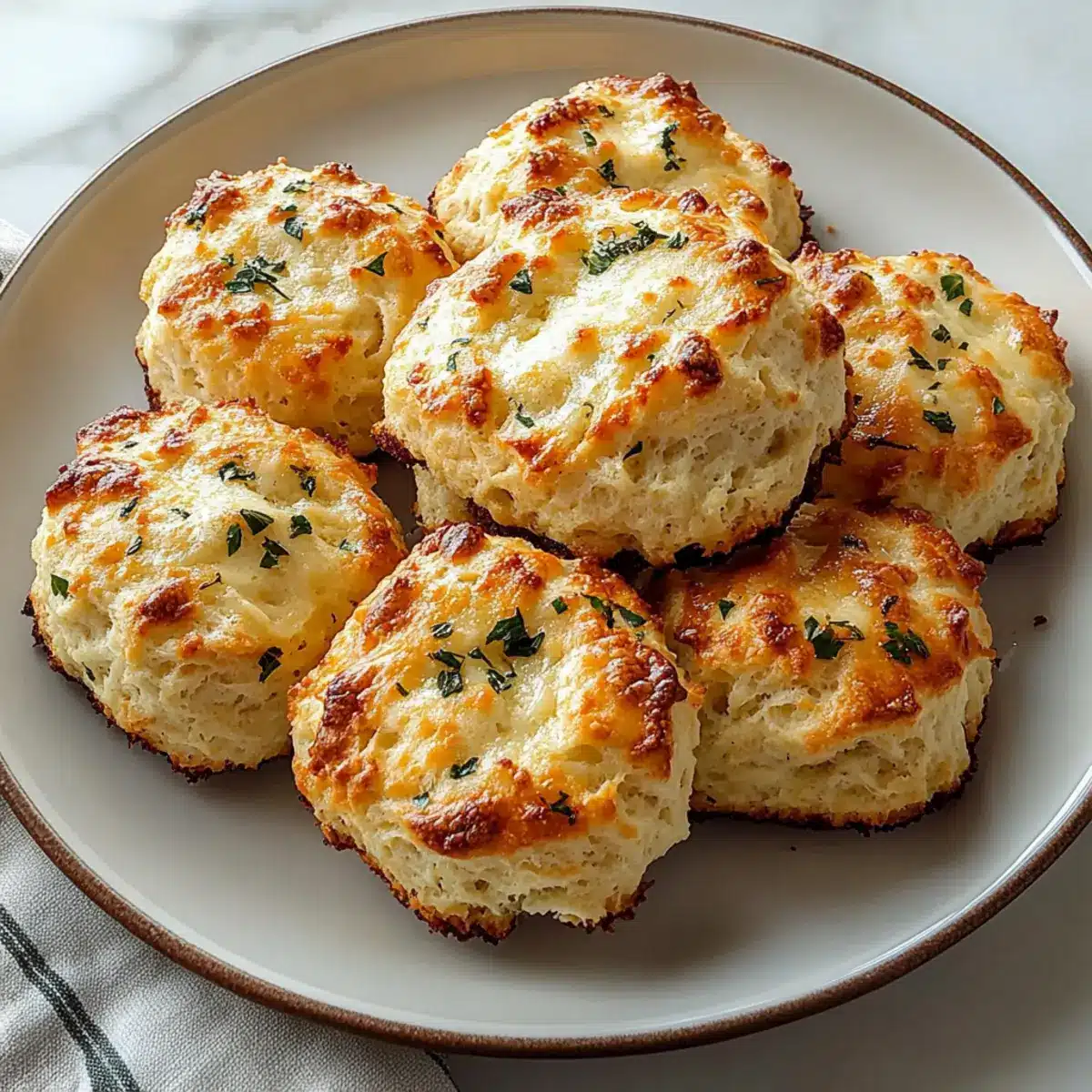 Savory Garlic Parmesan Scones
