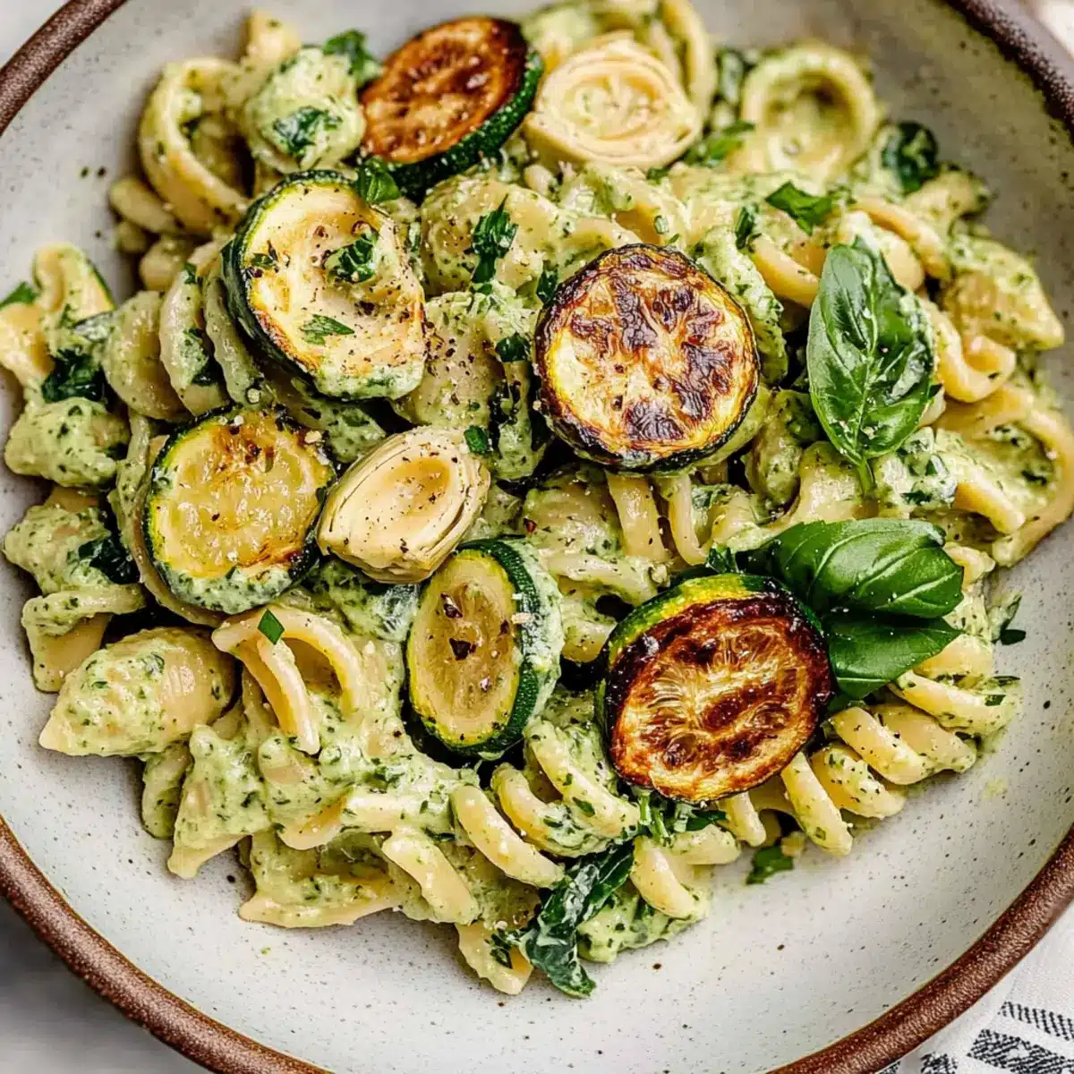 Lemon Basil Pasta Salad