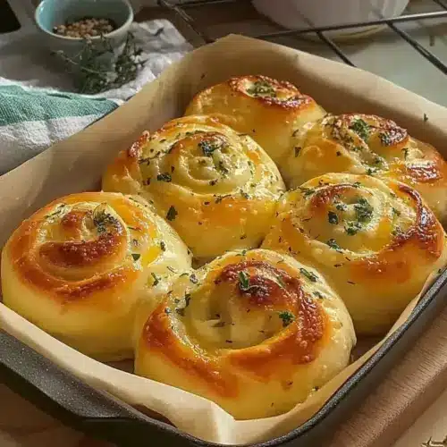 Buttery cheese Garlic Rolls