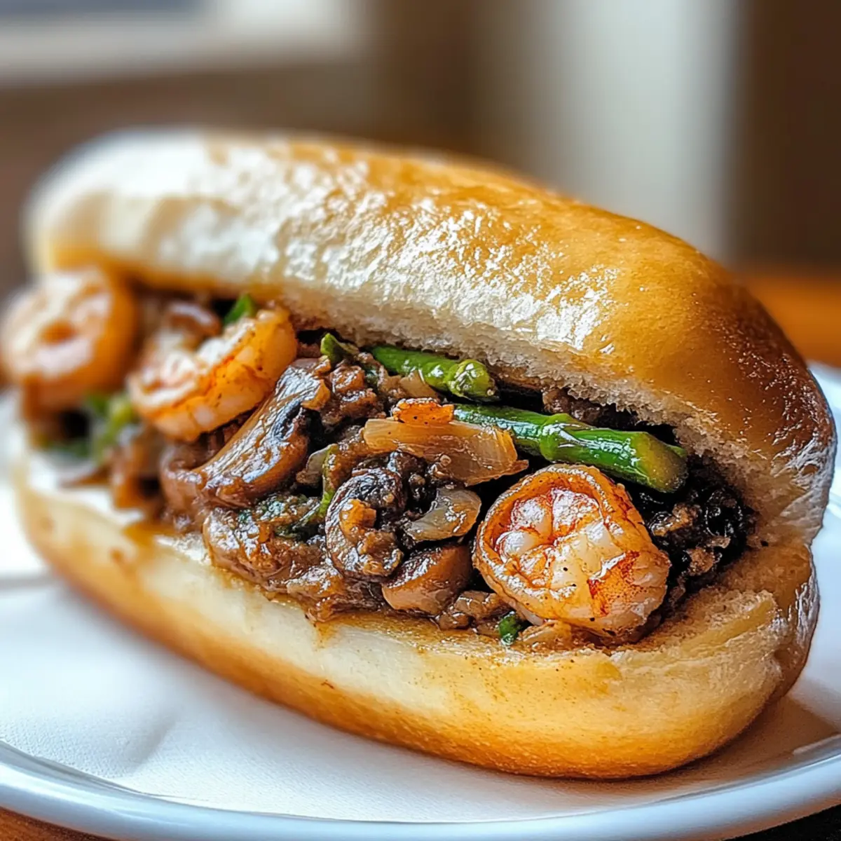 Korean-Inspired Kimchi Bulgogi Cheesesteak