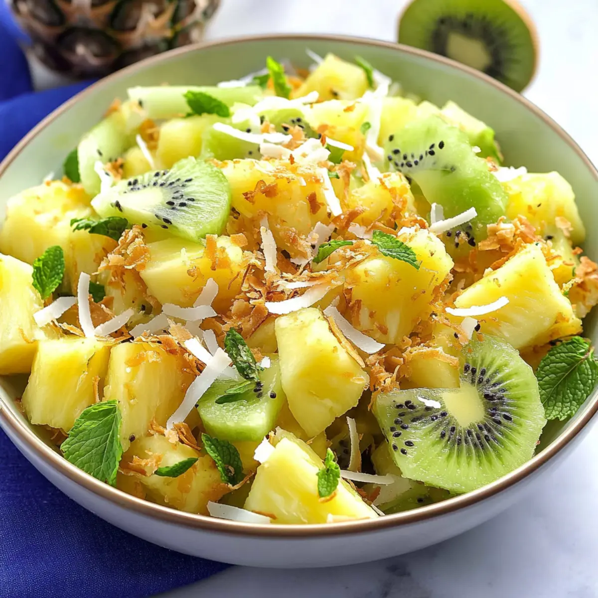 Pineapple Kiwi Salad