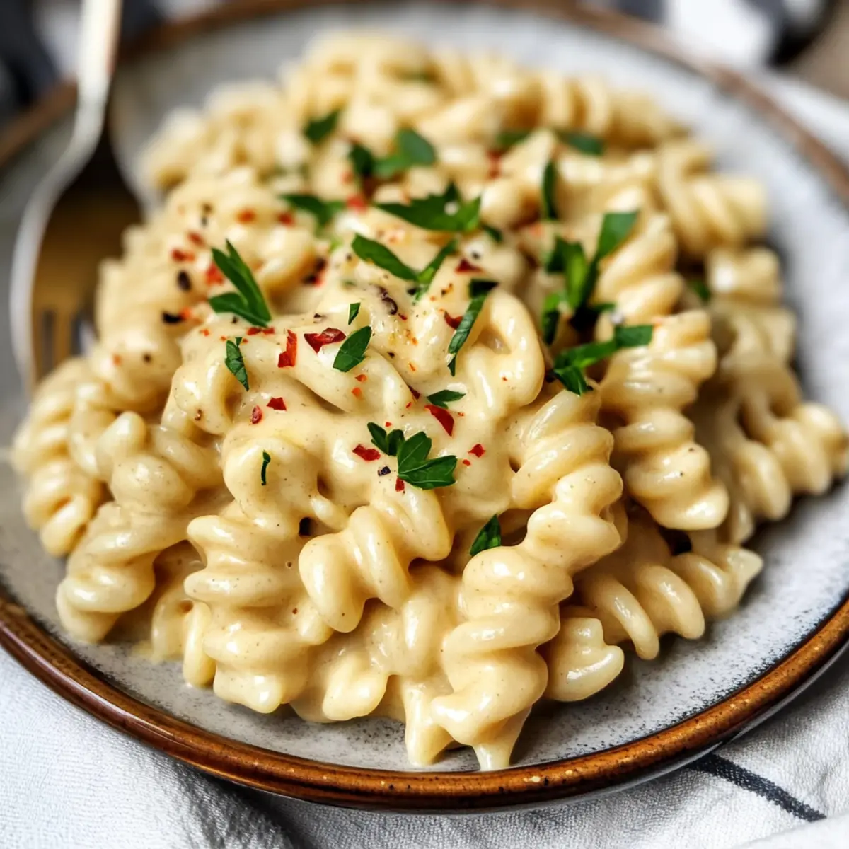 Creamy White Bean Pasta