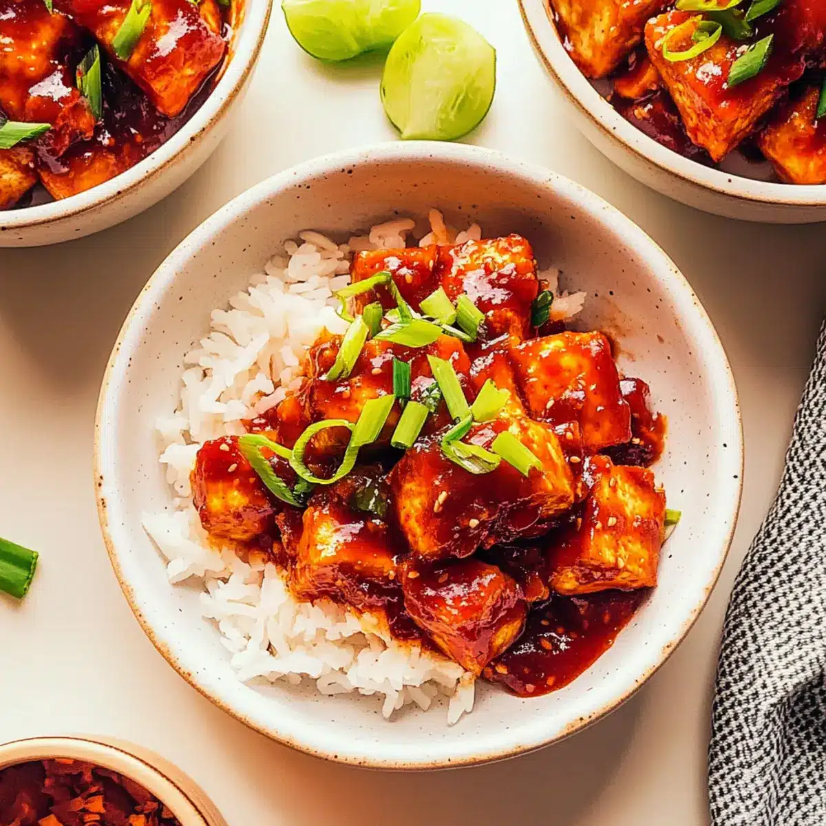 Gochujang-Glazed Tofu