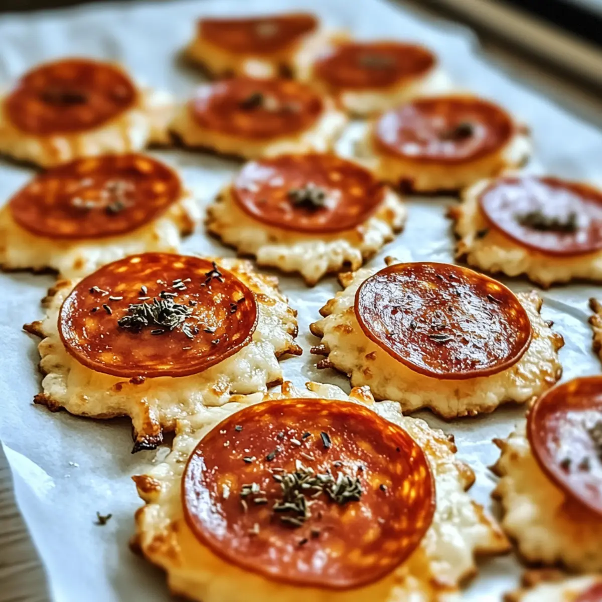 Keto Pizza Chips