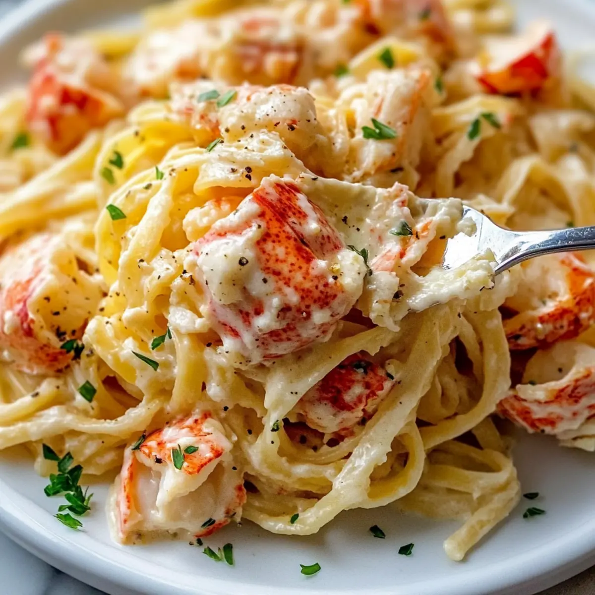 Creamy Lobster Pasta