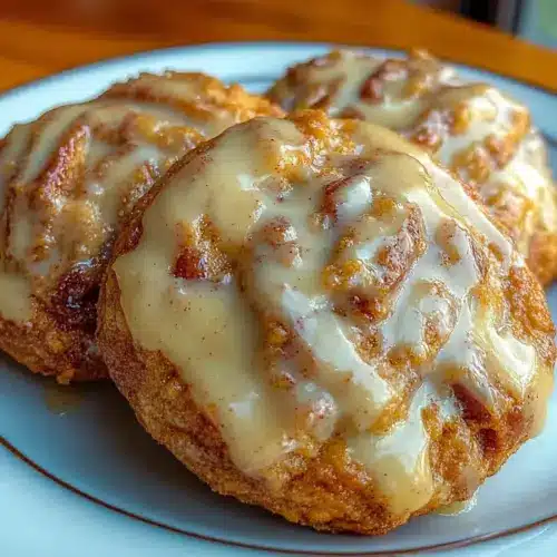 Cottage Cheese Cinnamon Roll Breakfast Cookies