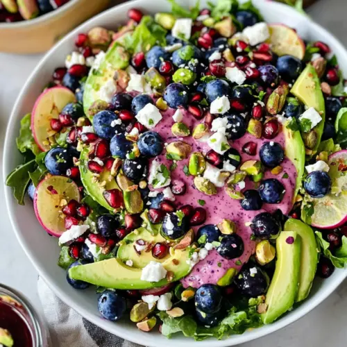 Blueberry Pistachio Spring Salad