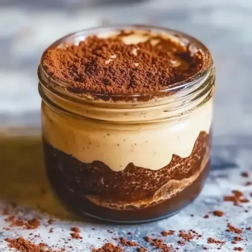 Protein Tiramisu Pudding
