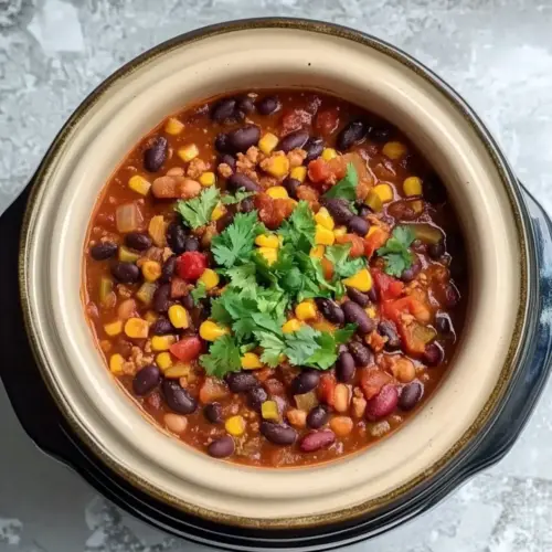 Crockpot Vegetarian Chili