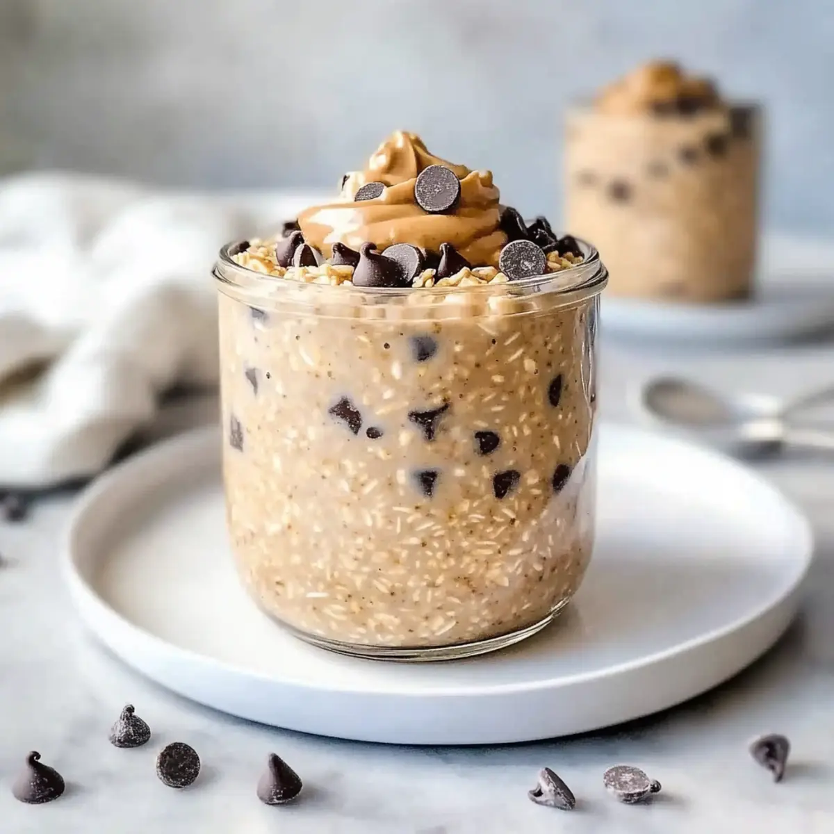 Vegan Cookie Dough Overnight Oats Recipe