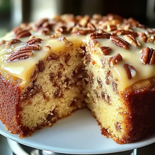 Butter Pecan Pound Cake