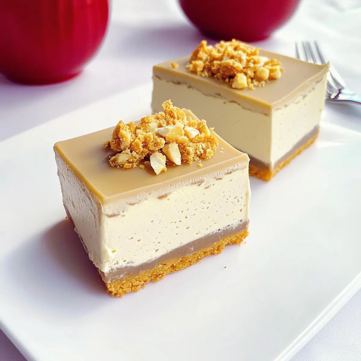 No-Bake Earl Grey Mousse Cheesecake