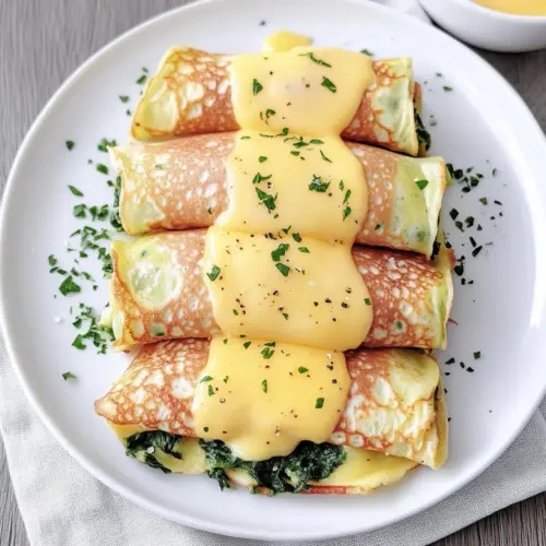 Savory Breakfast Crepes