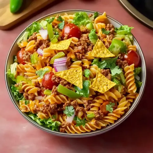 Quick Taco Pasta Salad