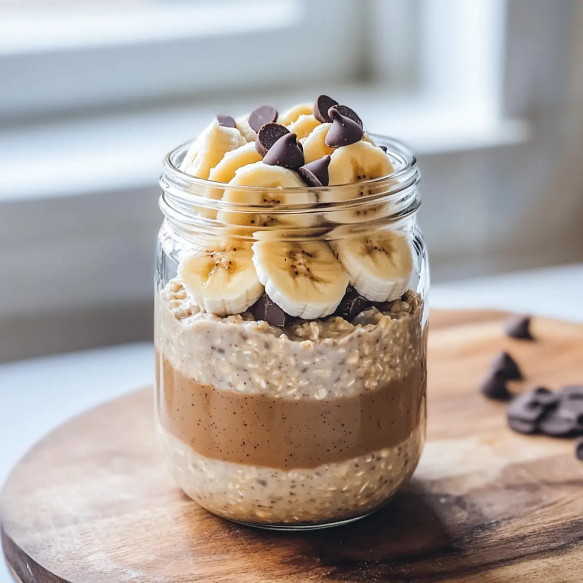 Chunky Monkey Overnight Oats Recipe