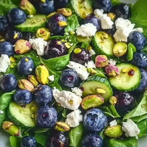 Blueberry Pistachio Spring Salad