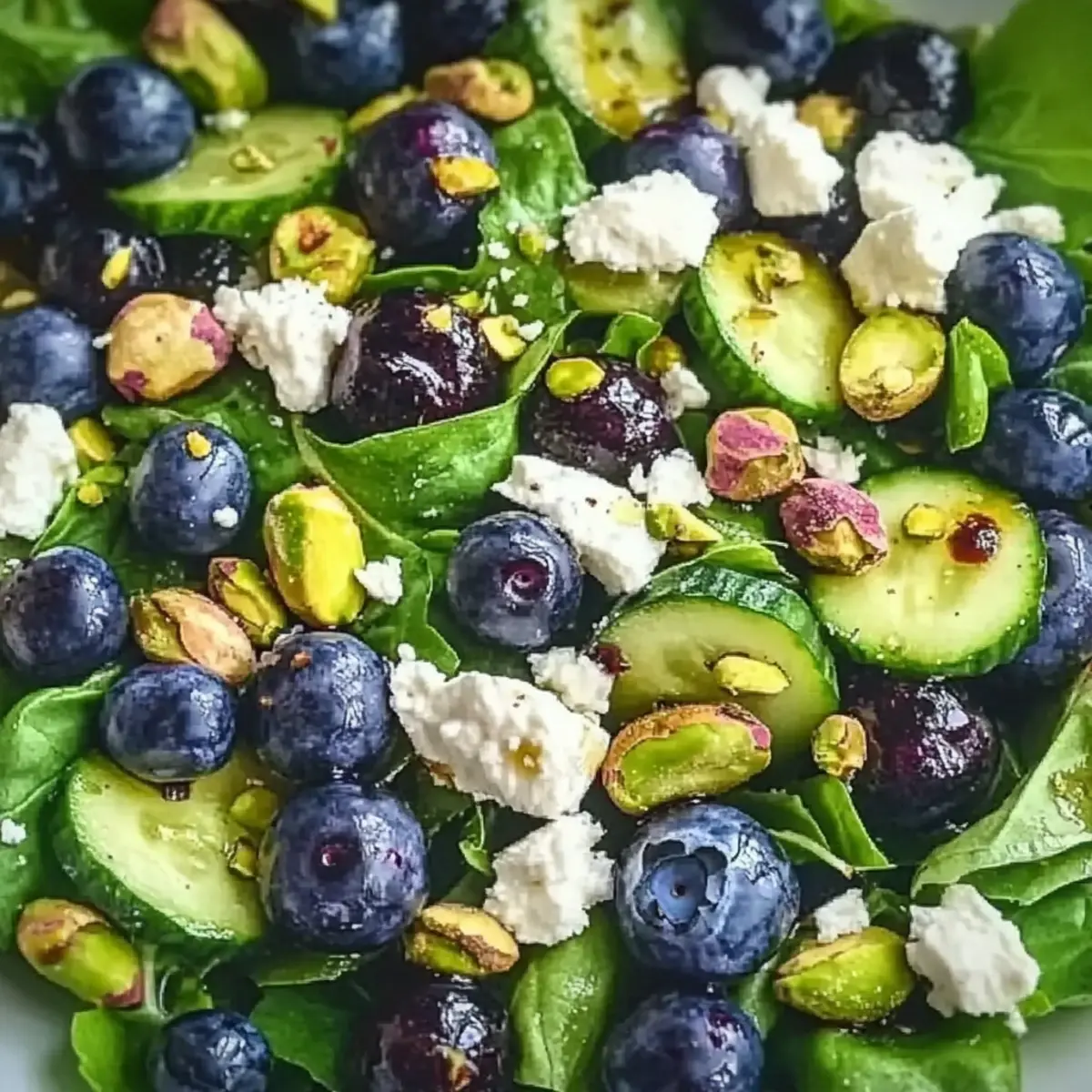 Blueberry Pistachio Spring Salad