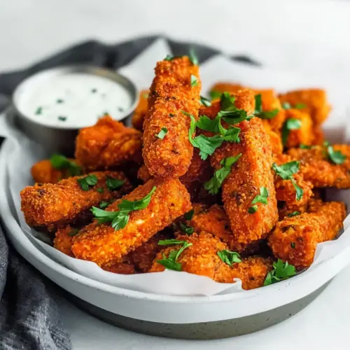 Buffalo Tofu Wings