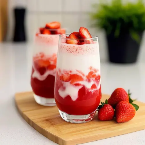 Korean Strawberry Milk