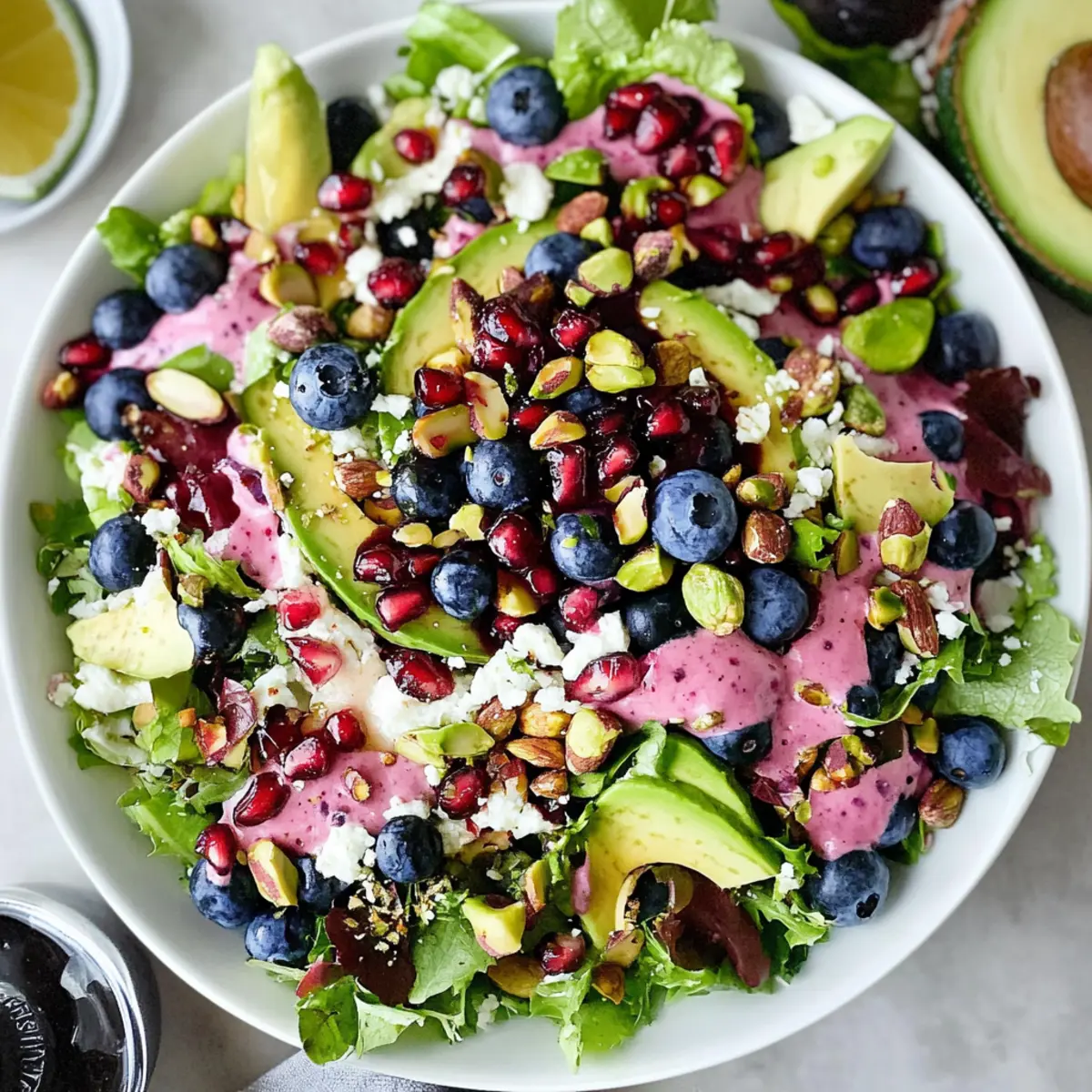 Blueberry Pistachio Spring Salad