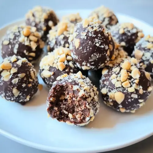 Healthy Chocolate Chickpea Truffles