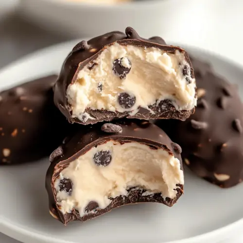 Cookie Dough Frozen Yogurt Bites
