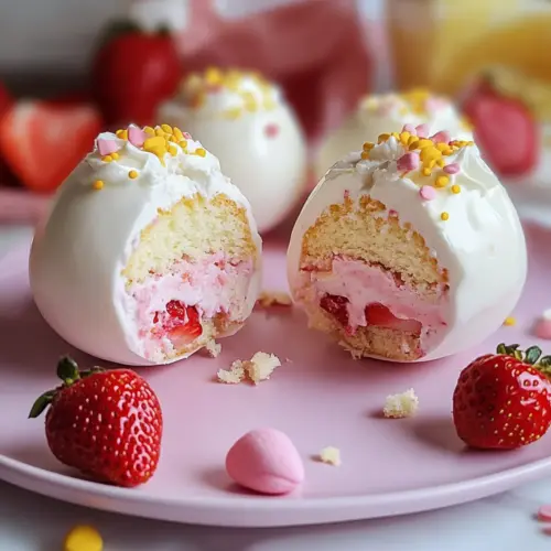 Strawberry Shortcake Easter Egg Bombs
