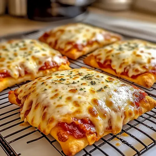 Cheesy Pizza Pockets