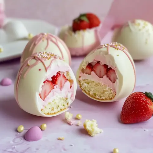 Strawberry Shortcake Easter Egg Bombs