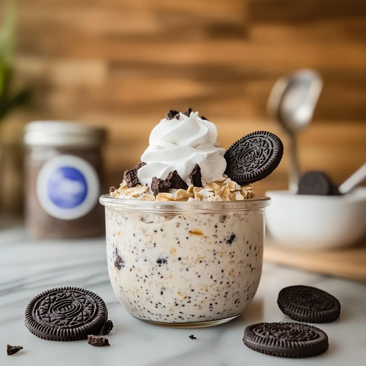 Decadent Oreo Overnight Oats Recipe – dessert for breakfast