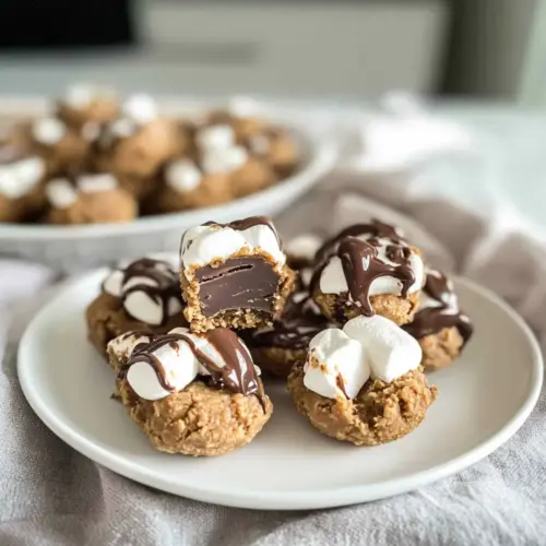 No Bake S’mores Cookie Dough Bites