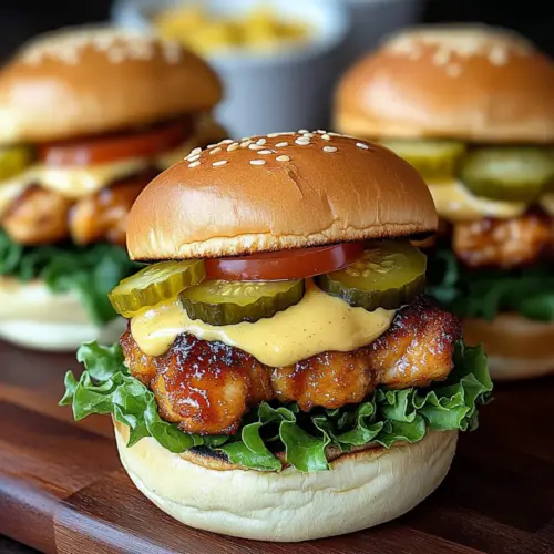 Honey Mustard Chicken Sliders